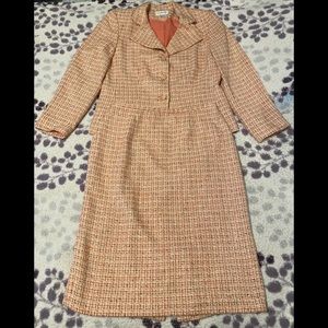 Worthington 2pc set blazer/skirt body suit